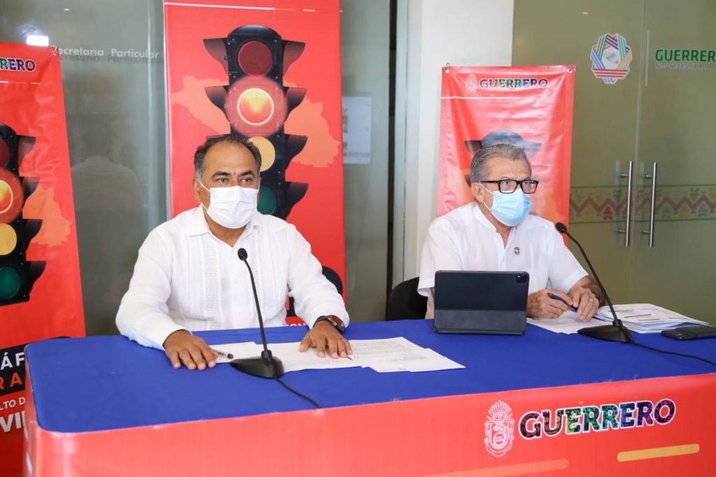 Iguala y Taxco pasan a semáforo rojo, anuncia el gobernador Héctor Astudillo