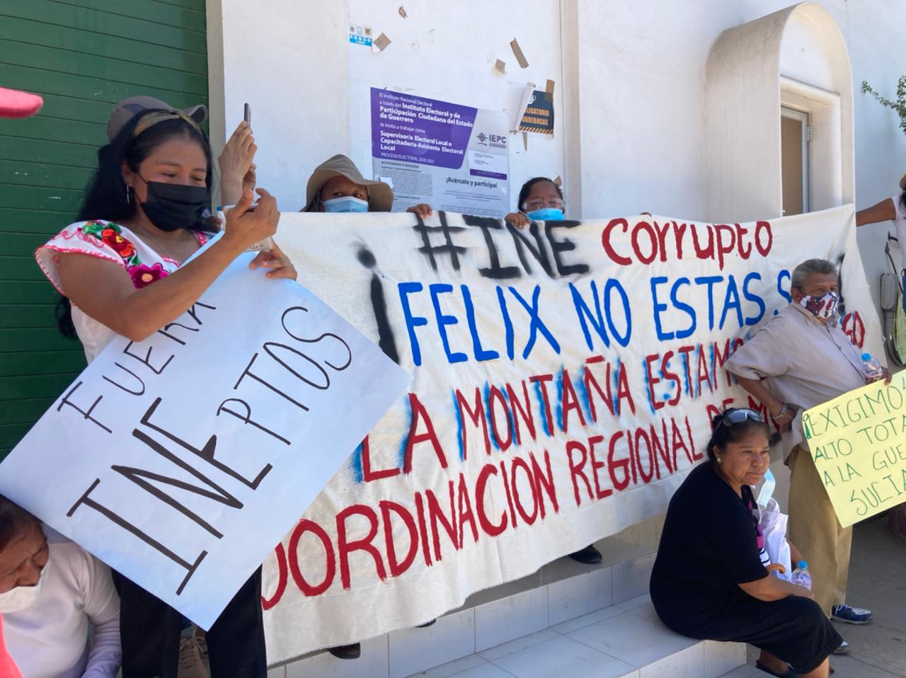 Félix Salgado Macedonio confía en el Tribunal Electoral; manifestaciones de apoyo se mantienen en Guerrero