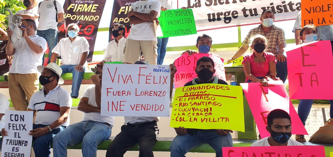 Félix Salgado Macedonio convoca a simpatizantes a tomar sedes del INE en Guerrero