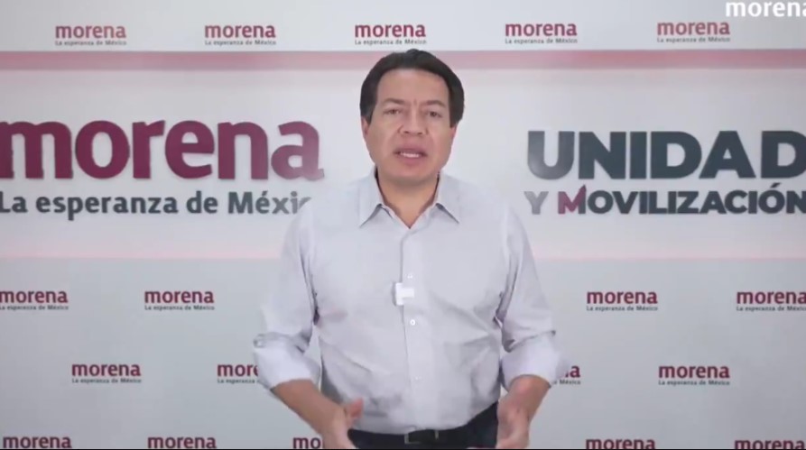 #VIDEO «Otra más del INE», así responde Mario Delgado ante el amago de consejeros del órgano electoral de retirar candidaturas de Morena