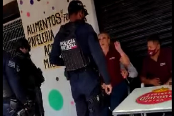 Denuncian Morena-Guerrero agresión a su candidata a la presidencia municipal de Pilcaya