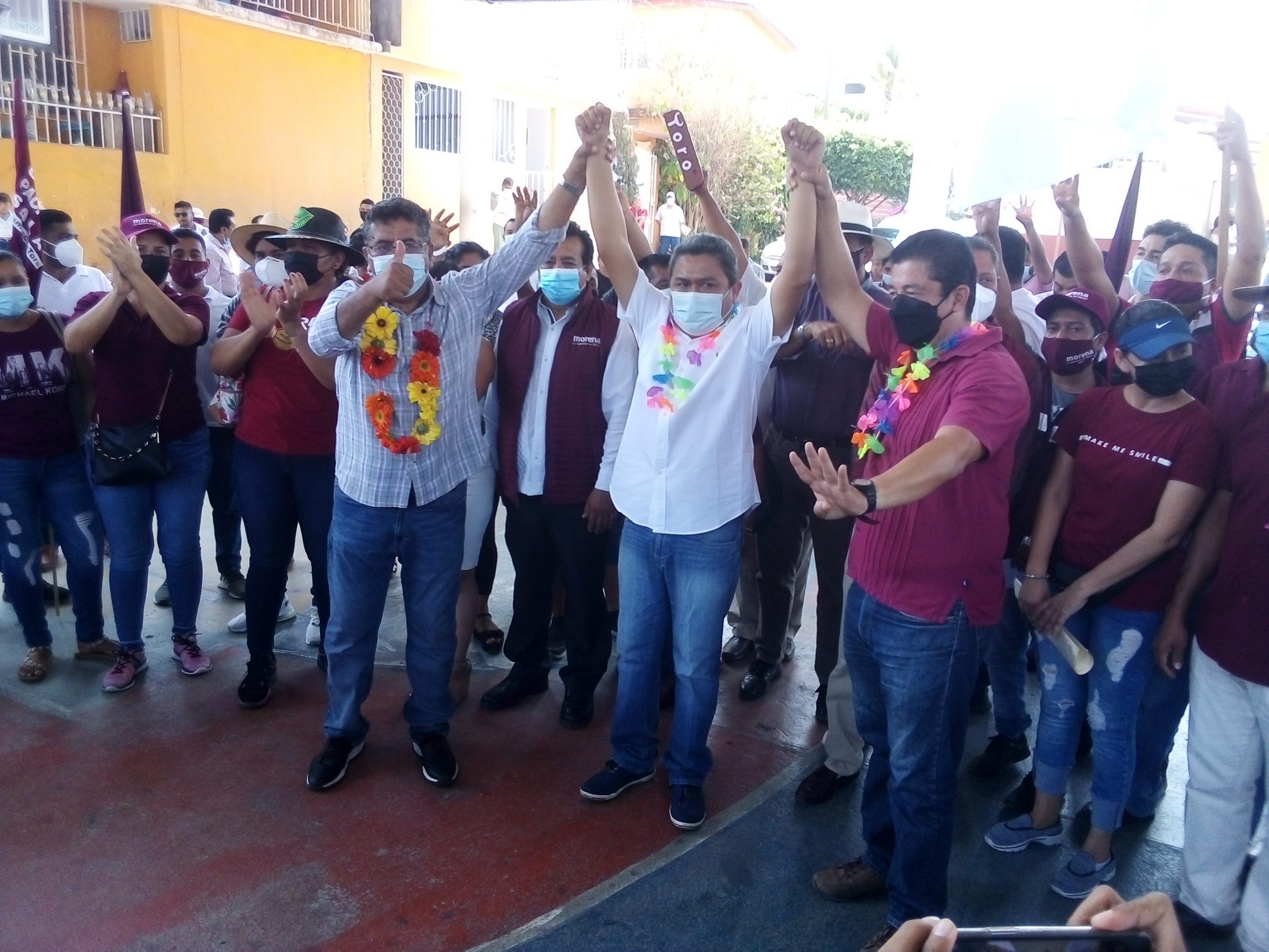 Con unidad de Morena, Ossiel Pacheco Salas arranca su campaña a la alcaldía por Coyuca de Benítez