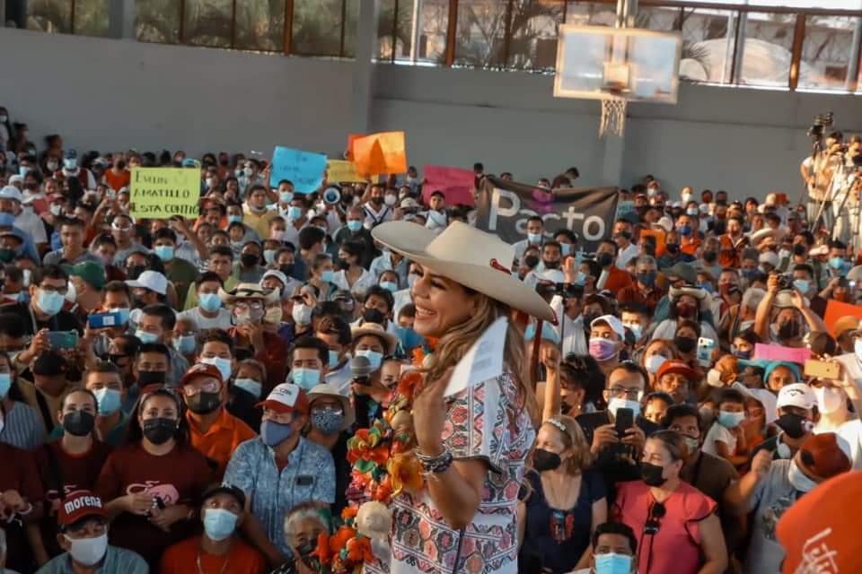 El pueblo de Guerrero está decidido a defender la democracia: Evelyn Salgado