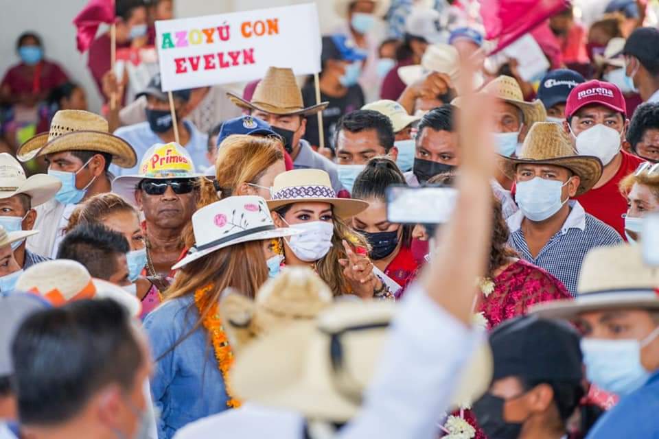 El 6 de junio ella cantará de alegría y en el PRI-PRD “van a cantar de dolor”, afirma Evelyn Salgado
