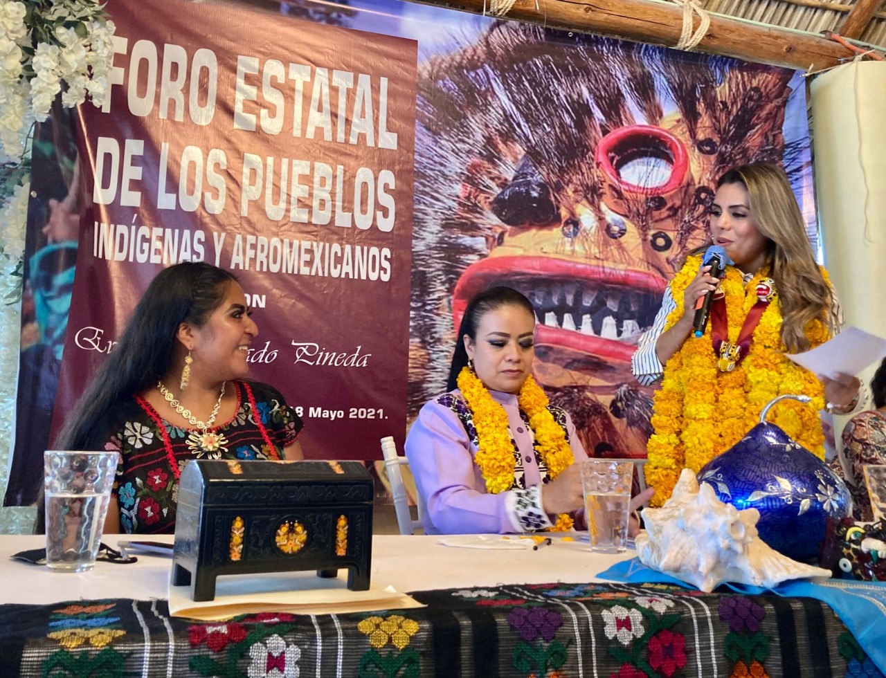 Firma Evelyn Salgado 25 compromisos con pueblos indígenas y afromexicanos