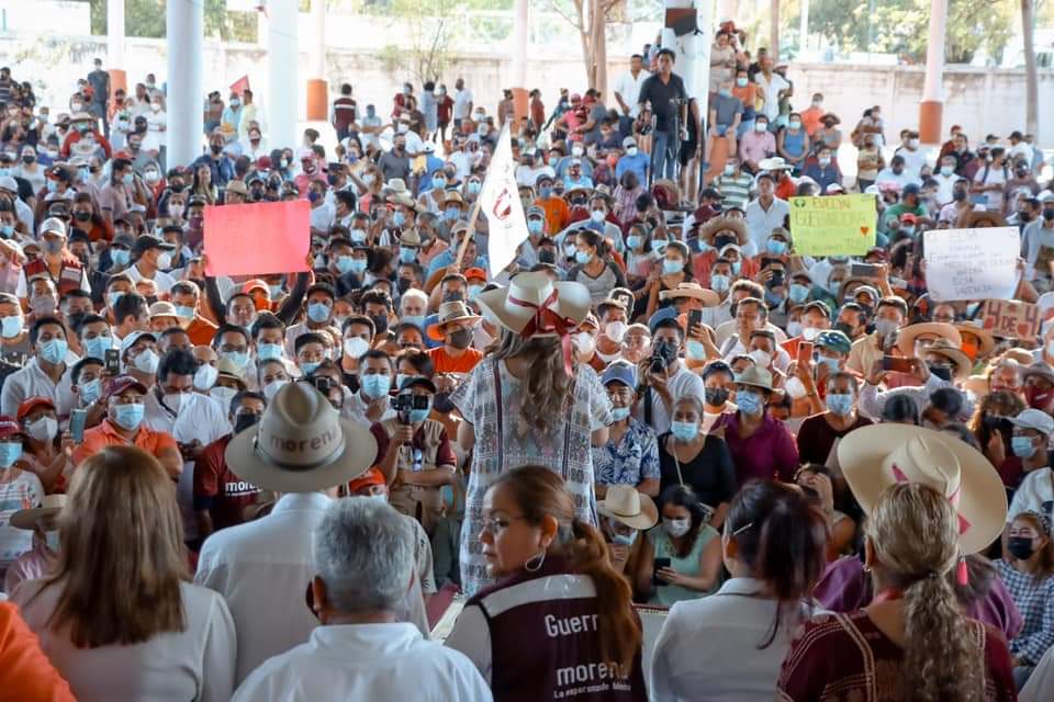 Opositores andan desesperados, por eso «inventan cosas»: Evelyn Salgado