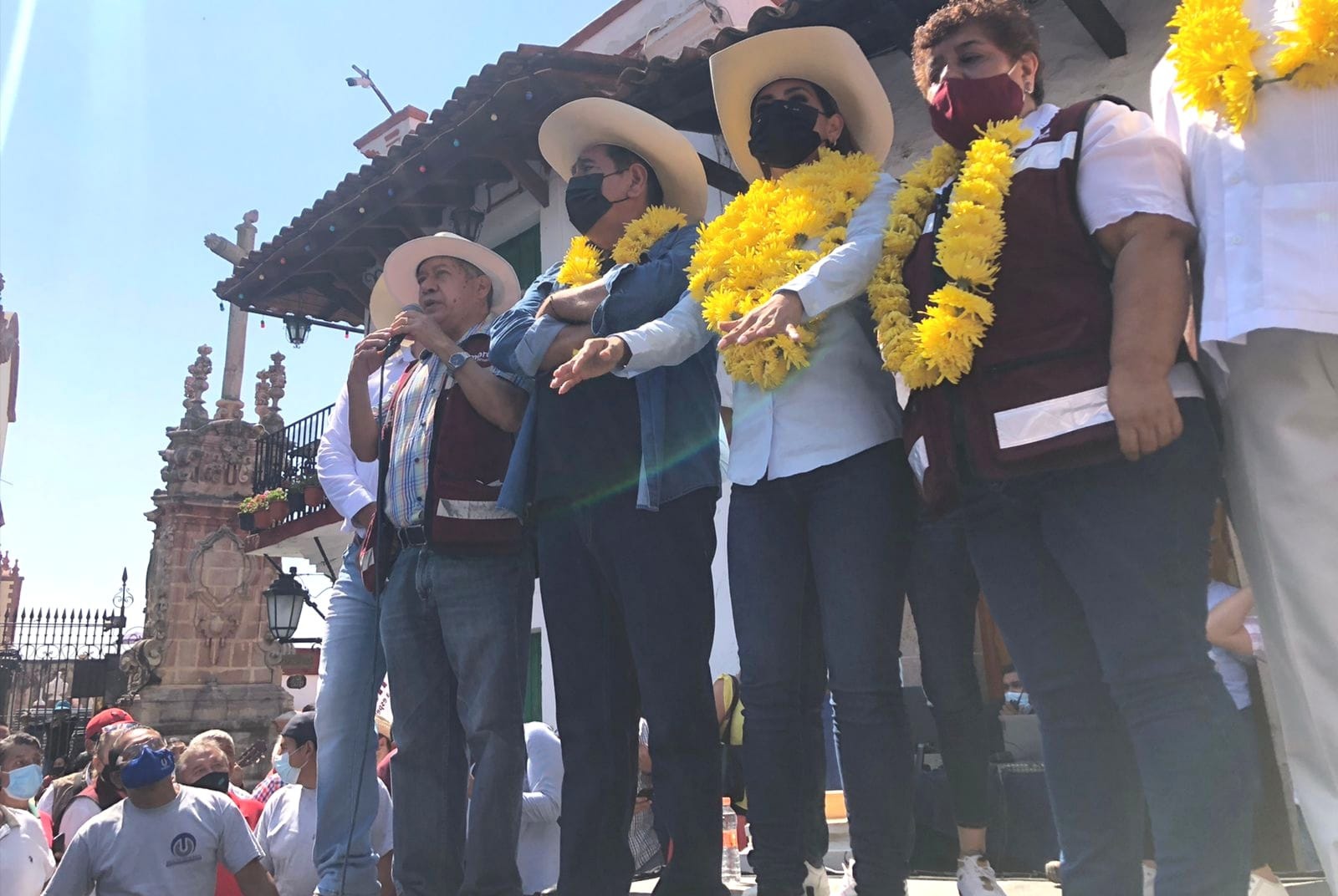 Presume dirigente de Morena-Guerrero adhesiones de universitarios a la candidatura de Evelyn Salgado