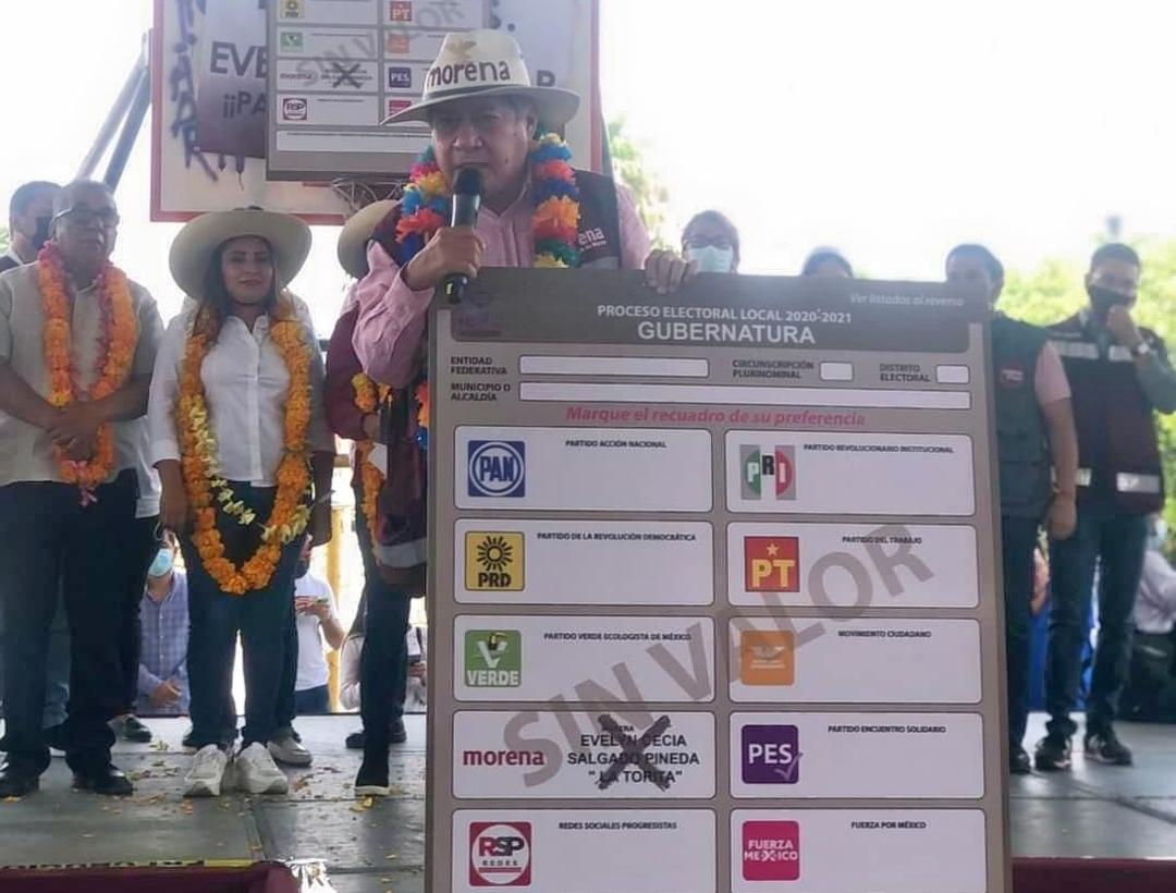 En el PRI-PRD “andan muy desesperados comprando encuestas”, afirma dirigente de Morena
