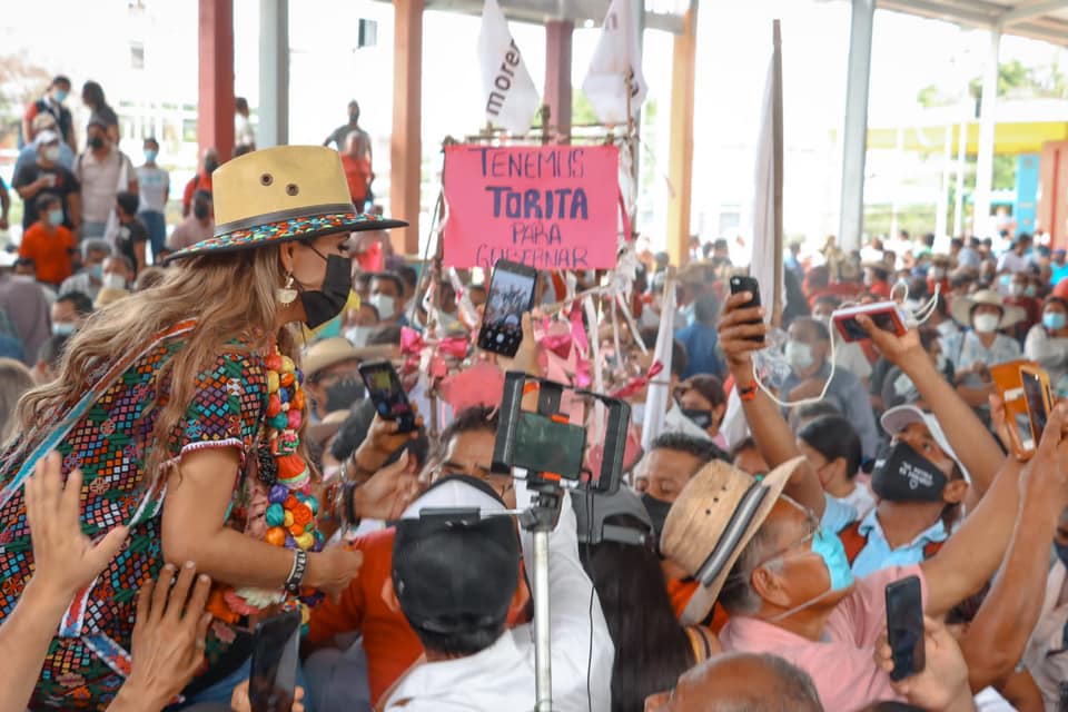 La gente votó por la dignidad, por la justicia y por la democracia: Evelyn Salgado