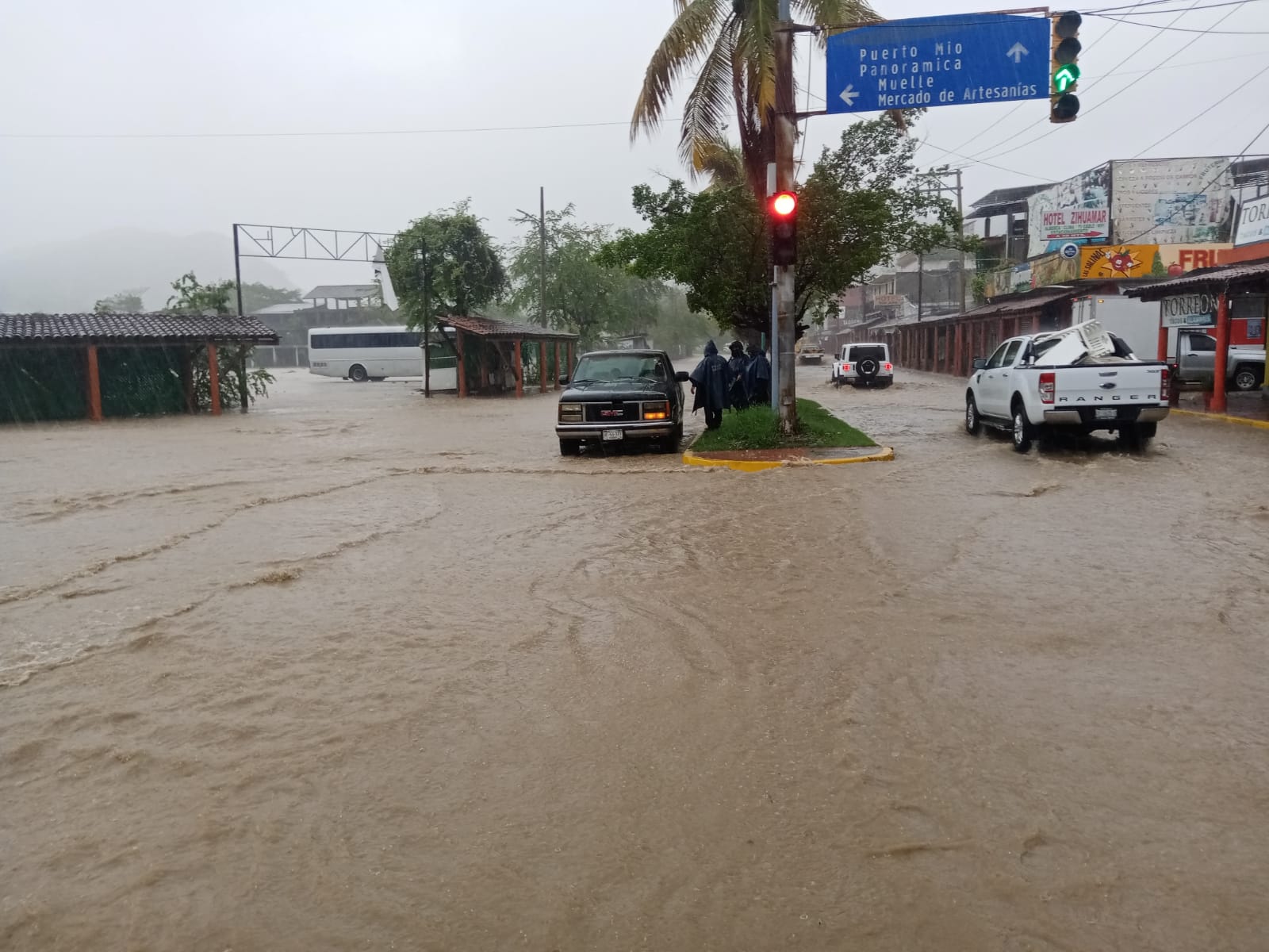 Tormenta Tropical Dolores comenzó a debilitarse, reportan autoridades de Guerrero