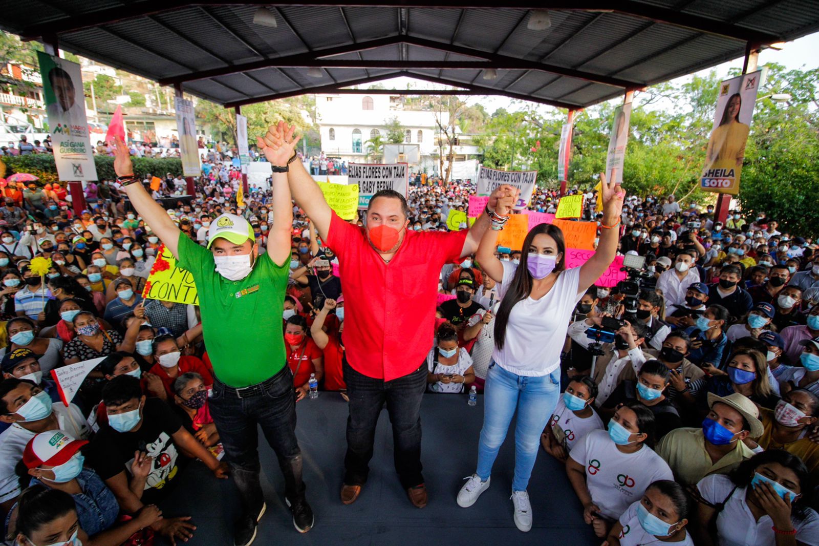 Condena Ricardo Taja y Gaby Bernal agresión contra Aline Mata