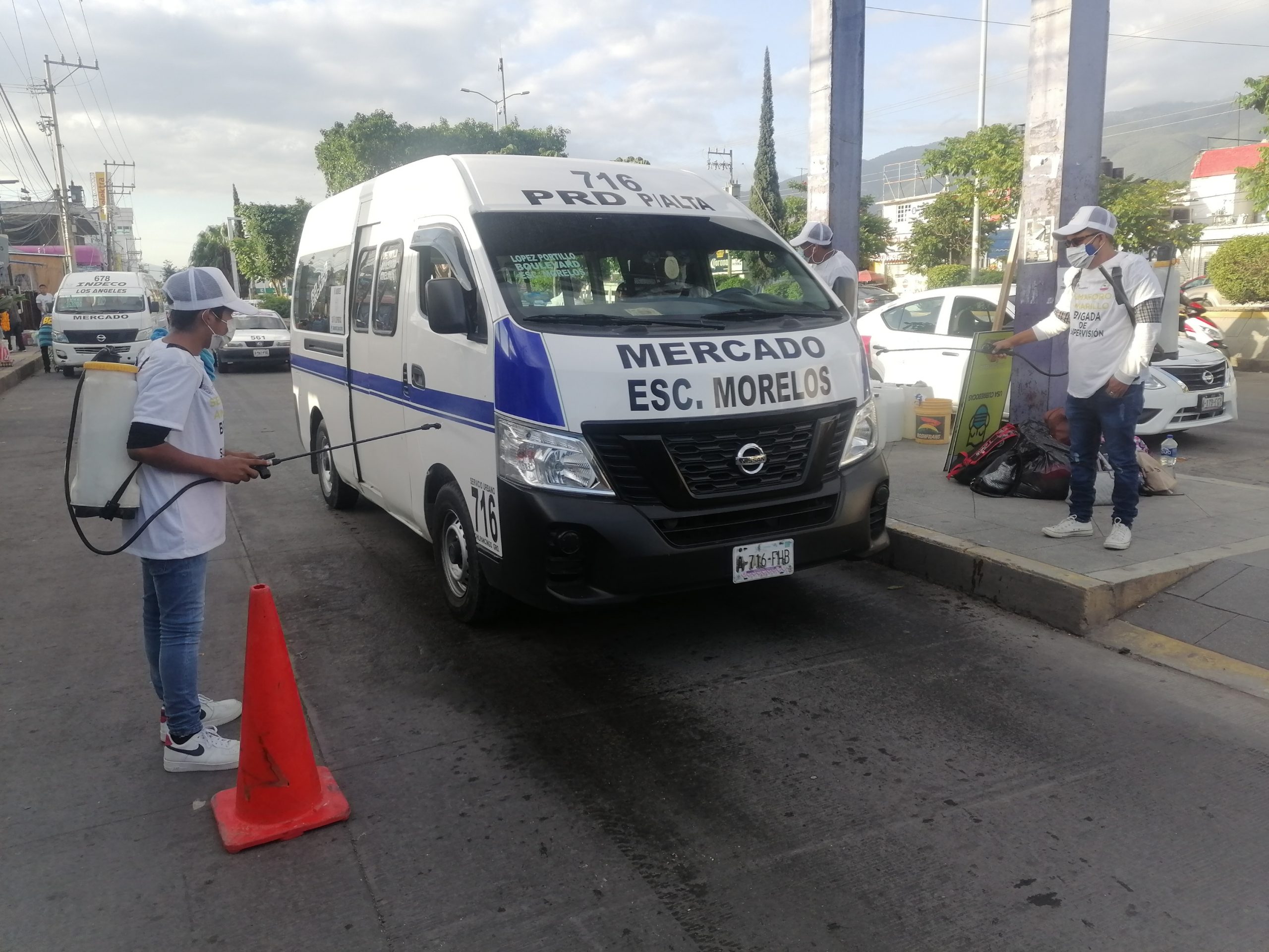Mantienen brigadas de concientización y sanitización en Guerrero