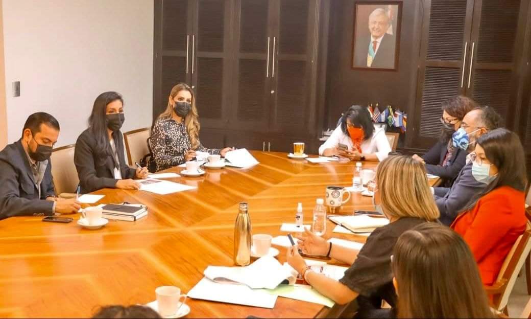 Evelyn Salgado y la directora del DIF nacional definen ruta de trabajo para Guerrero