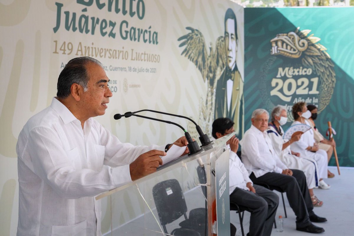 “Somos el Sur, pero también somos República Juarista”, señala Héctor Astudillo Flores