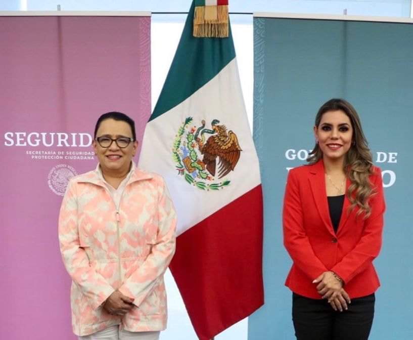 Federación y Evelyn Salgado establecen coordinación en materia de seguridad