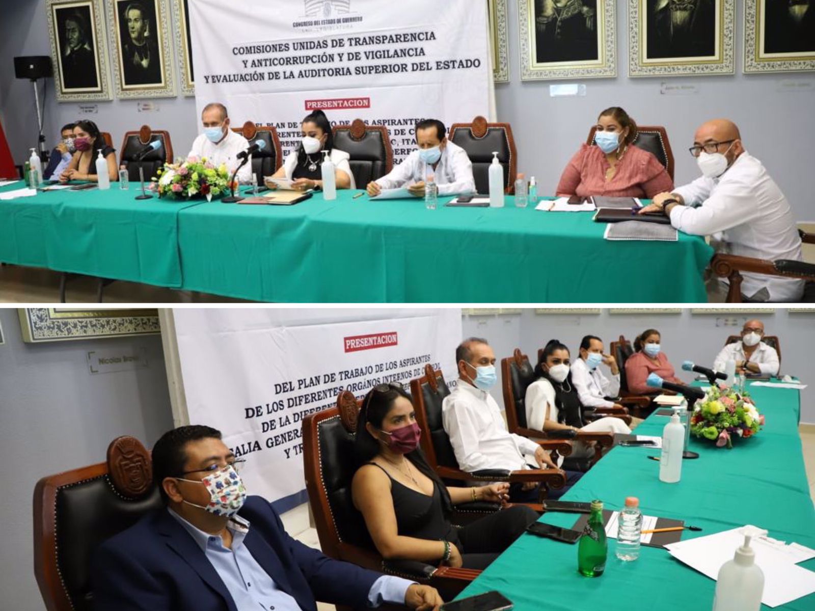 Entrevistan diputados a los aspirantes a dirigir el órgano interno de control del IEPC-Gro