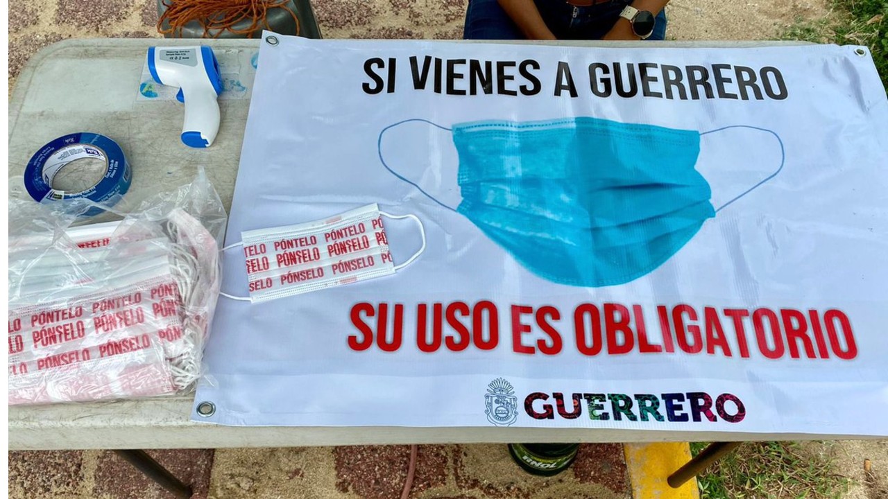 Restringen horario de circulación de turistas en destinos de Guerrero