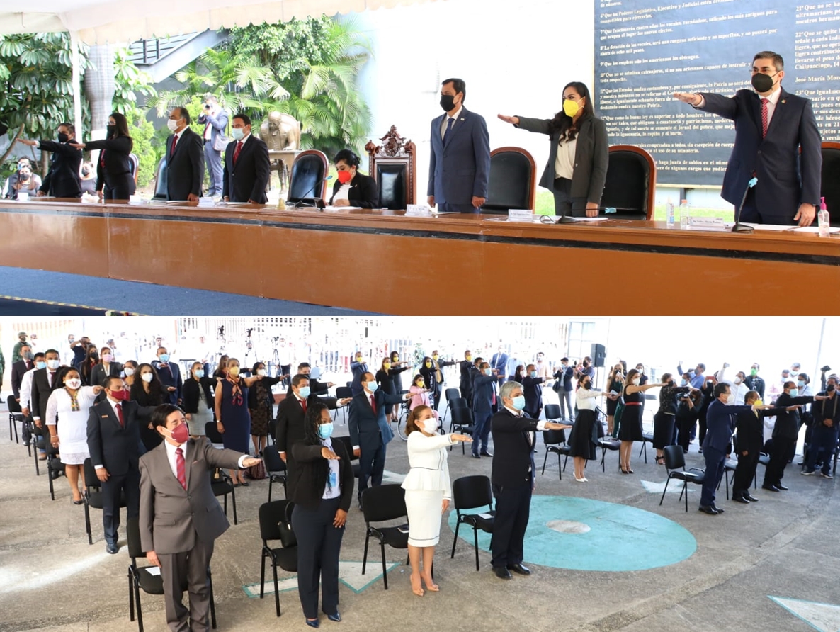 Instalan la LXIII legislatura al Congreso de Guerrero
