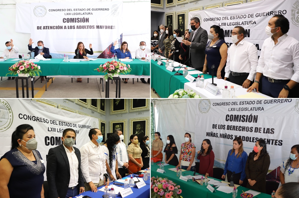 Avanza la instalación de comisiones en el Congreso de Guerrero