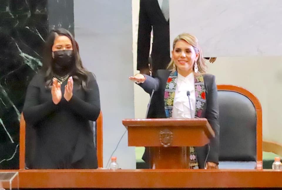 Rinde protesta Evelyn Salgado Pineda como la primera Gobernadora en la historia de Guerrero