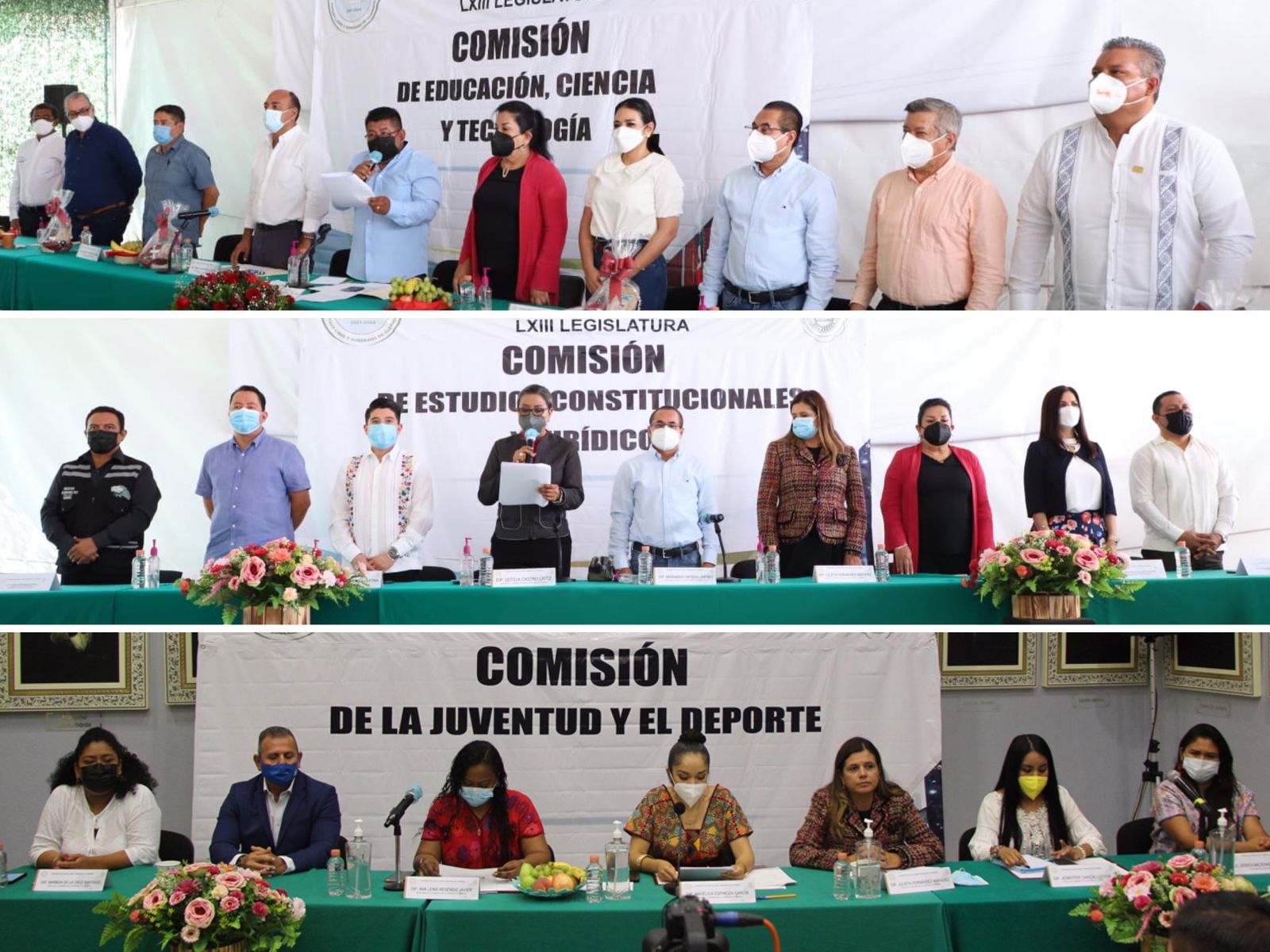 Se instalan tres comisiones más en el Congreso