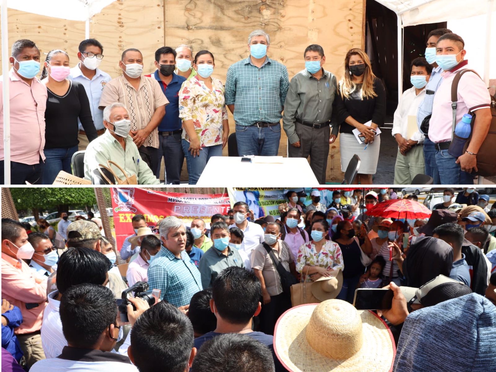 Atienden diputados a docentes de prepas populares que demandan el reconocimiento oficial y más presupuesto