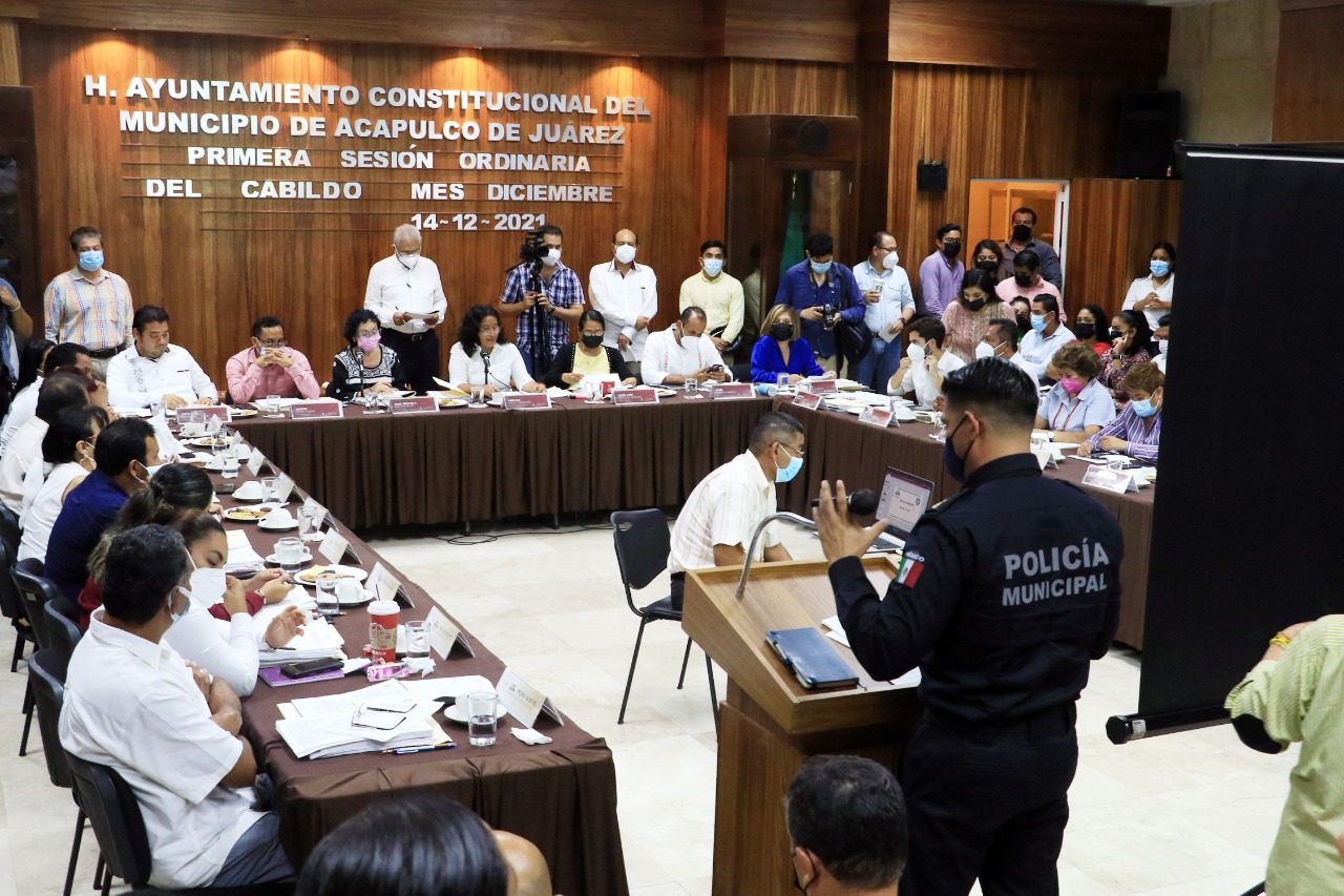 Respaldan regidores acciones implementadas por la Secretaría de Seguridad Pública