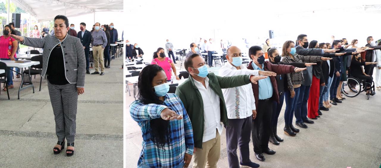 Rinden protesta las y los diputados que integran la Comisión Permanente del primer periodo de receso
