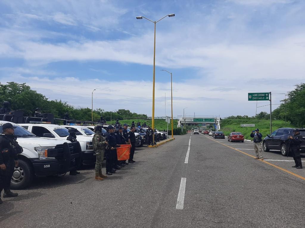 Guerrero y Michoacán inician Operativo de Seguridad