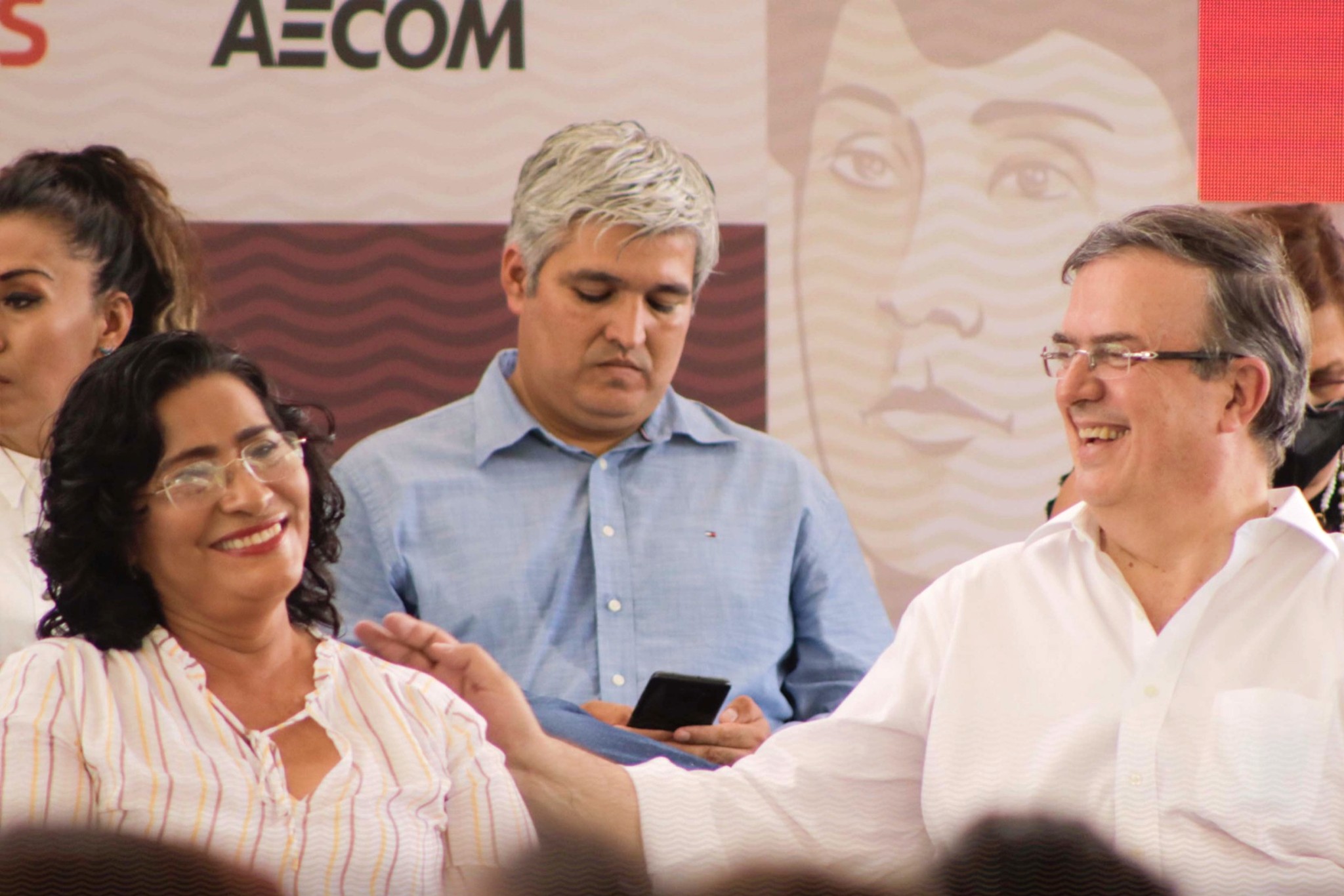 Politiza Abelina López su discurso en anuncio de obras para el tratamiento de aguas negras en la periferia de Acapulco