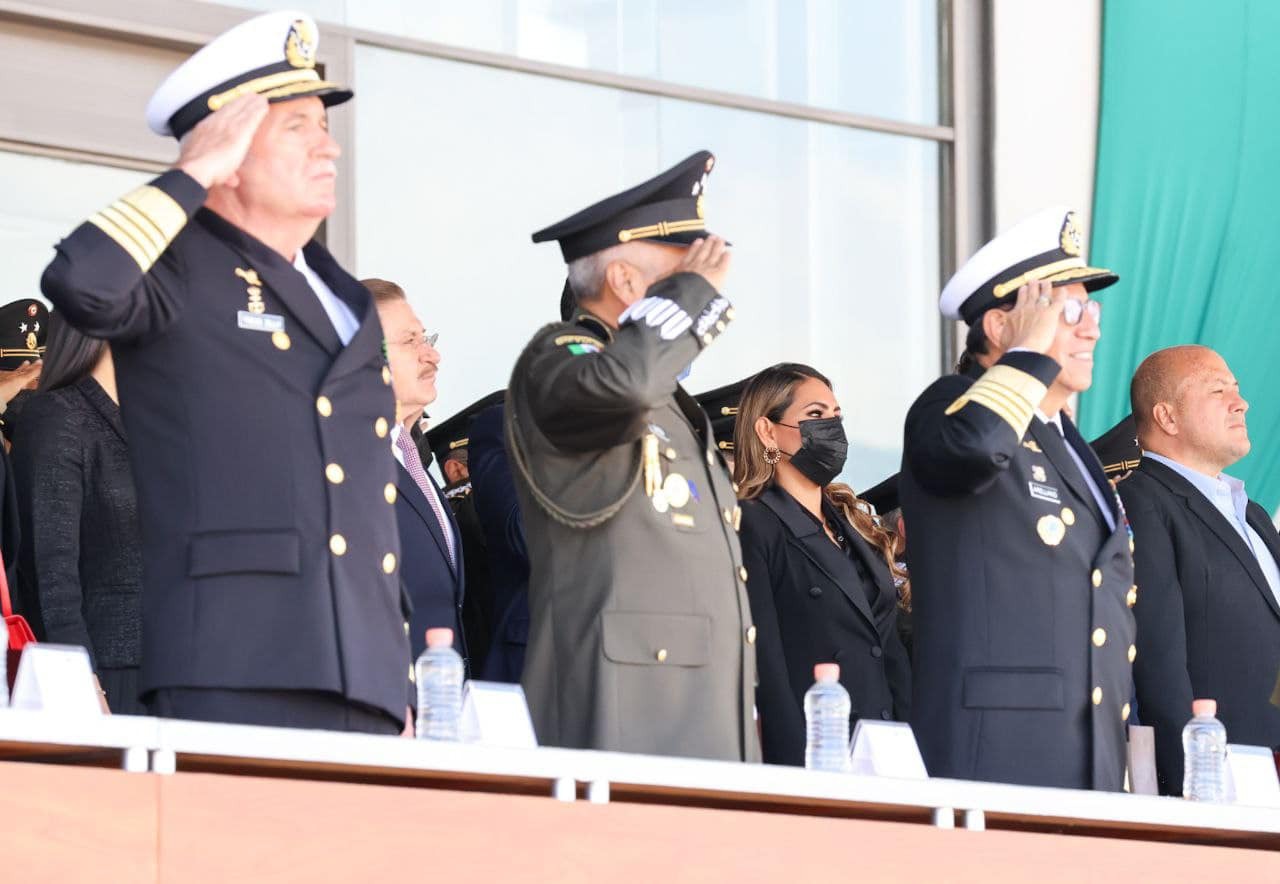 Reconoce Evelyn Salgado apoyo de la Guardia Nacional