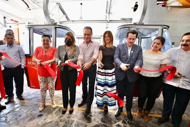 Inaugura Evelyn Salgado instalaciones de juzgados del Distrito Judicial de Alarcón y el renovado teleférico en Monte Taxco