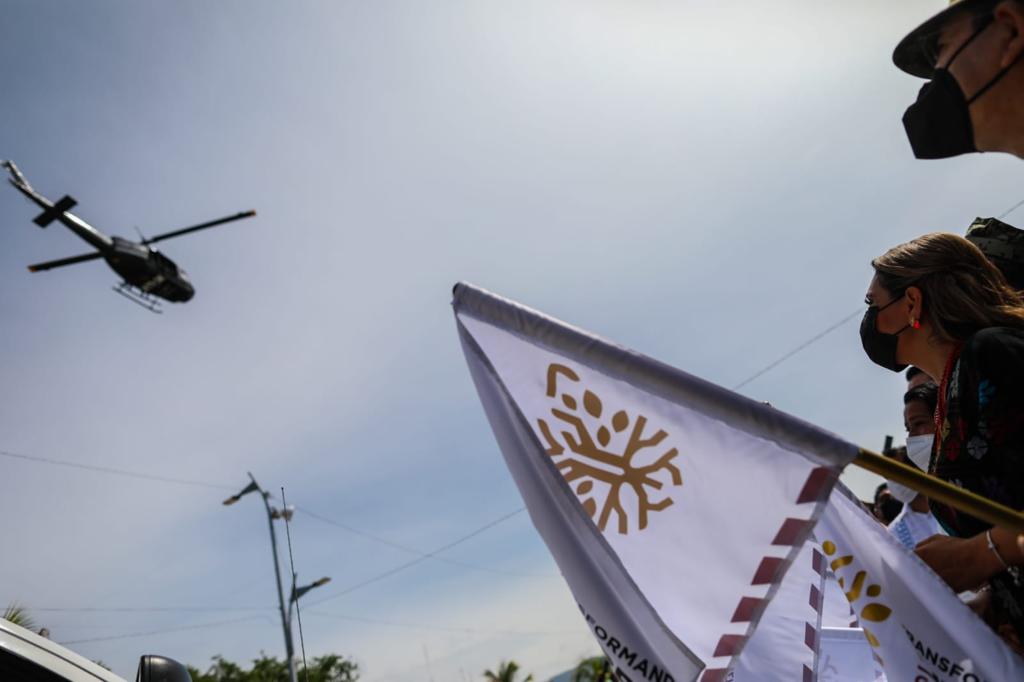 Con helicópteros, dan el banderazo del Operativo de la temporada vacacional de Verano 2022 en Guerrero