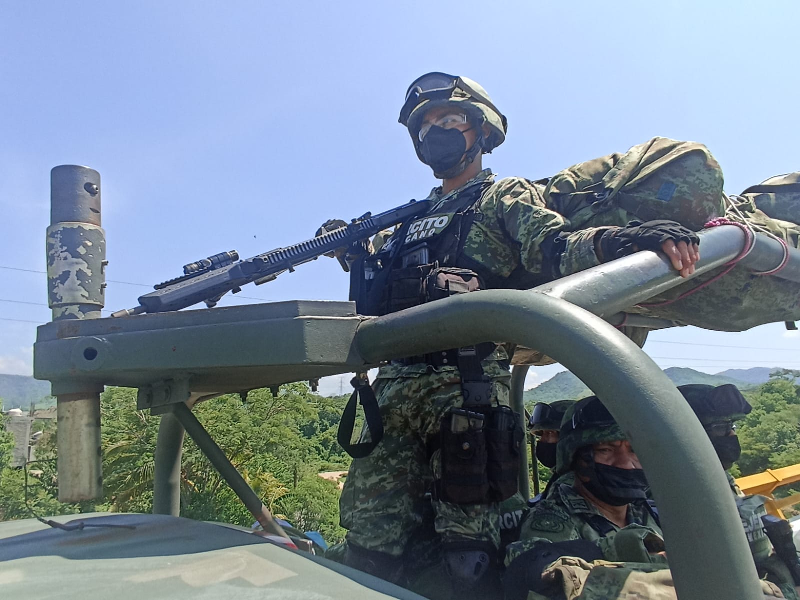 Con ya en puerta las vacaciones de verano en Acapulco, llegan unos 200 efectivos militares para reforzar seguridad