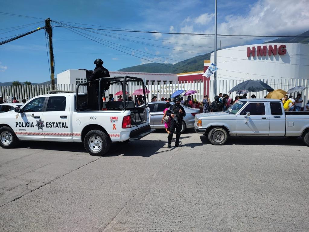 Seguridad Pública de Guerrero resguarda Jornada de Vacunación contra Covid-19 en niños