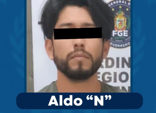 Fiscalía de Guerrero arresta a presunto asesino de una mujer