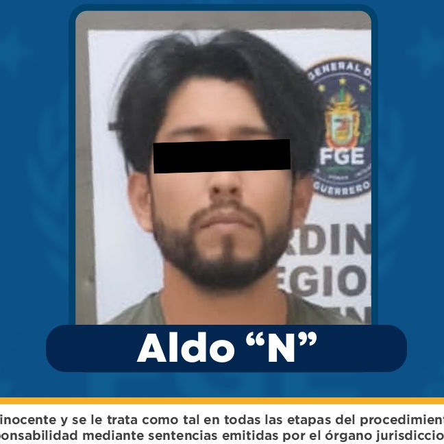 Fiscalía de Guerrero arresta a presunto asesino de una mujer