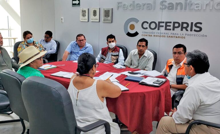 Participa Capama en reunión para contención de riesgos sanitarios con la Cofepris