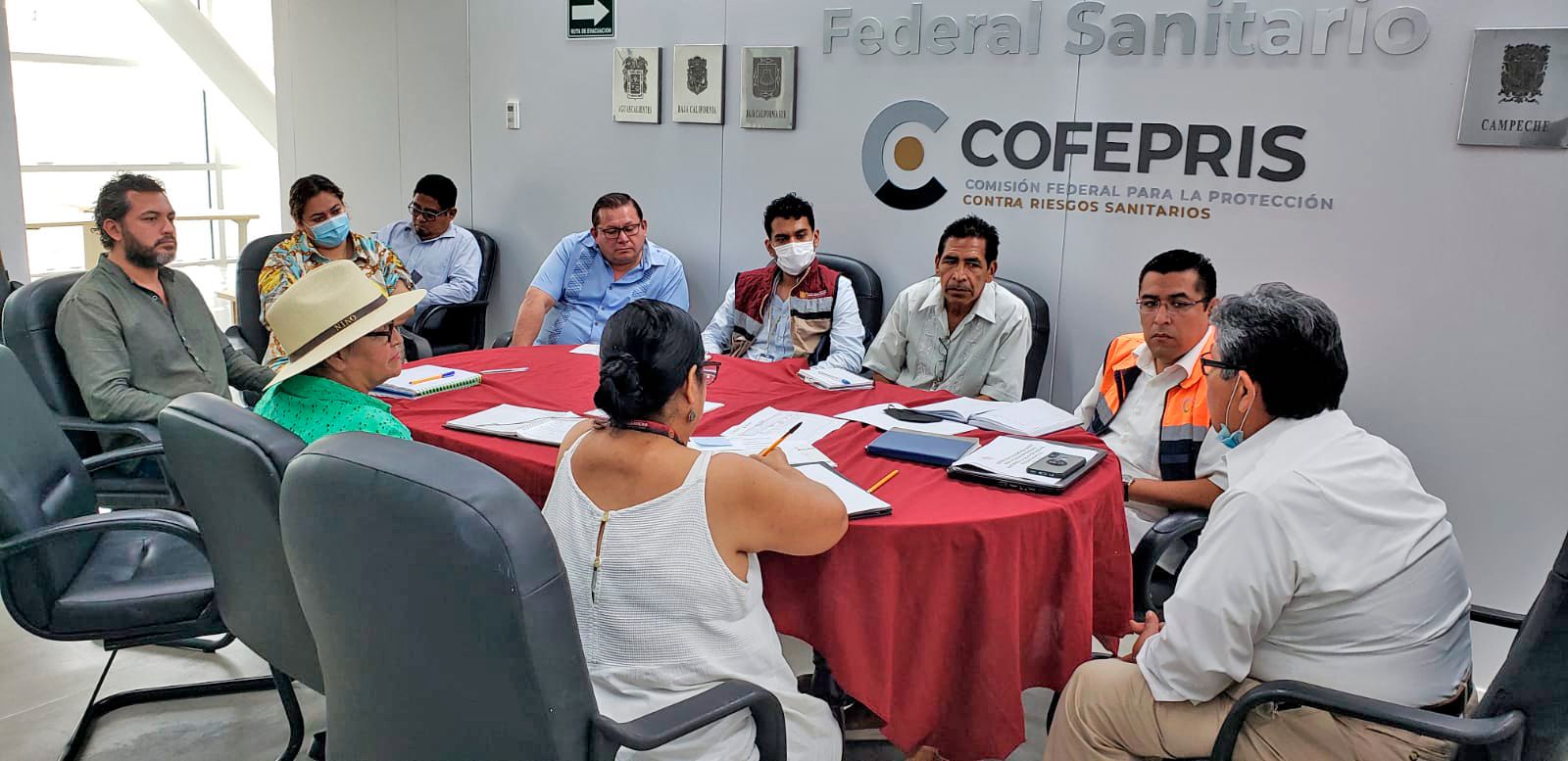 Participa Capama en reunión para contención de riesgos sanitarios con la Cofepris