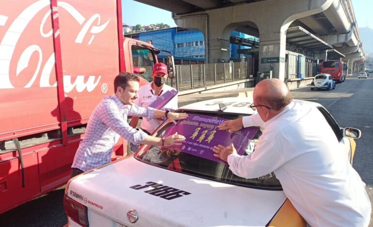 Activan Transporte Violeta en Acapulco