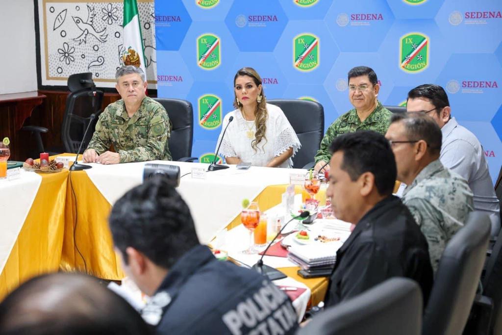 Evelyn Salgado evalúa seguridad por Temporada Vacacional Invierno 2022