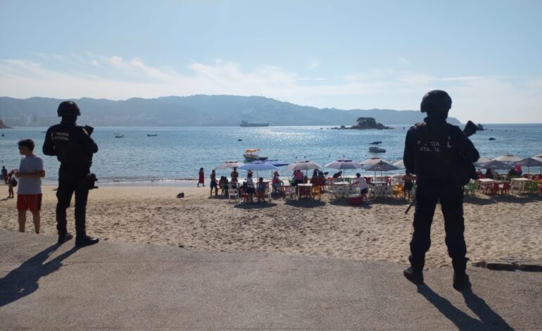 Refuerzan seguridad en Guerrero por festejos de fin de año