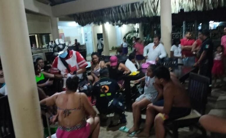 Al menos 10 lesionados deja colapso de muelle en la laguna de Tres Palos