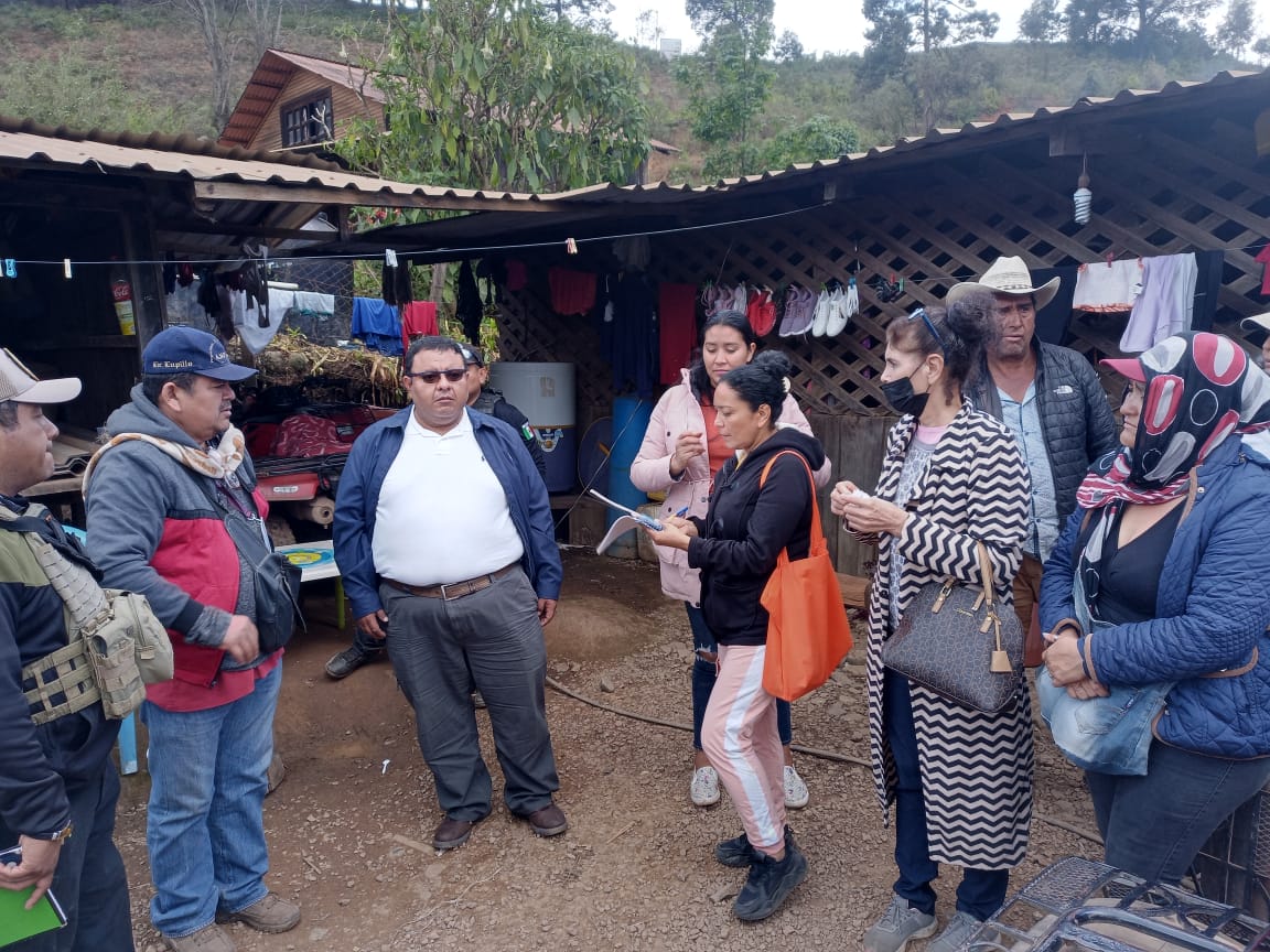Atiende gobierno de Guerrero a familias de deudos de la comunidad de El Durazno
