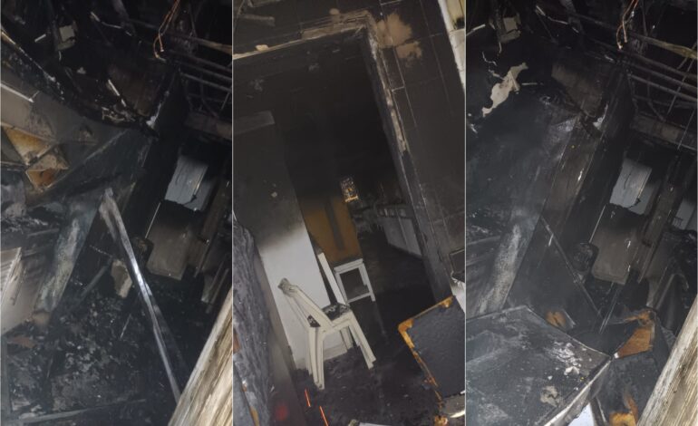 Se incendia departamento en condominio de la Costera