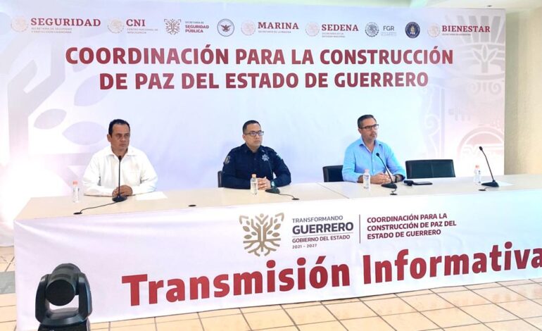 Listas las corporaciones de seguridad para atender a la población en este periodo vacacional de invierno en Guerrero