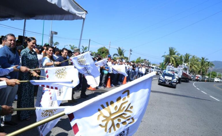Encabeza Evelyn Salgado Pineda, el arranque del Operativo Temporada Vacacional Invierno 2022 en Zihuatanejo