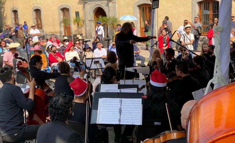 Orquesta Filarmónica de Acapulco cierra actividades del programa Guerrero en Los Pinos
