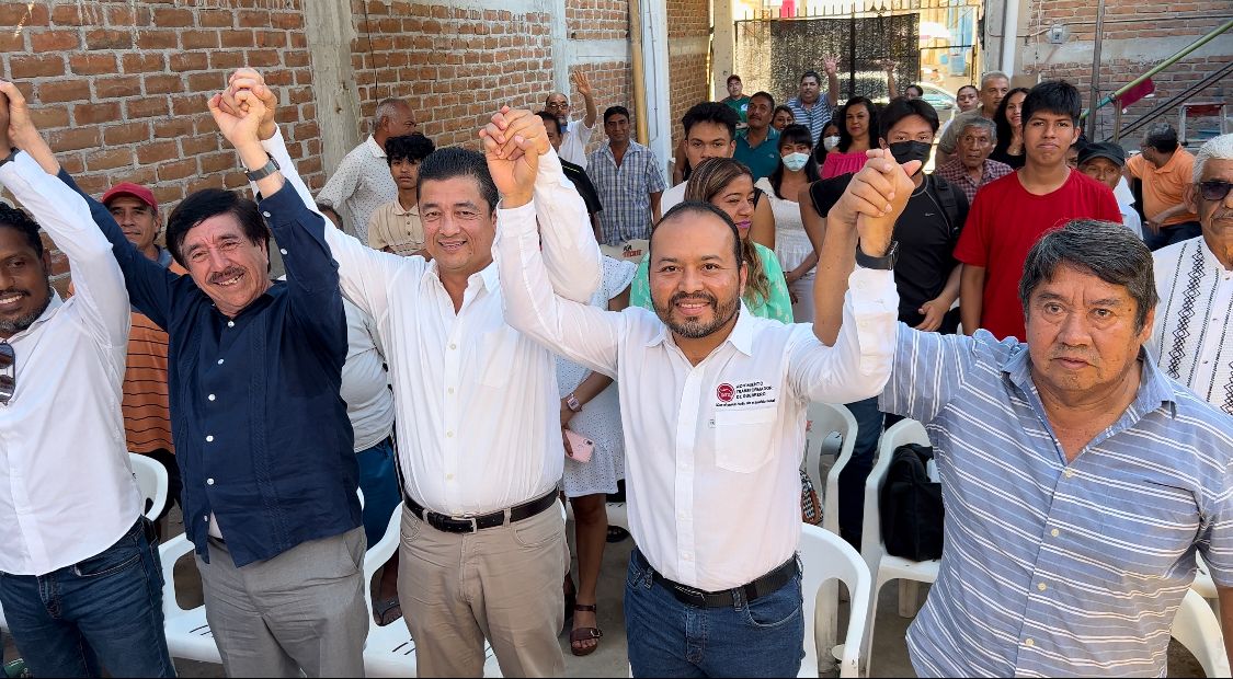 Regidor de Coyuca de Benítez se suma al Movimiento Transformador de Guerrero en apoyo a Adán Augusto