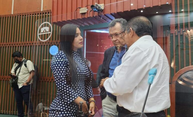 El tema de la demolición de la biblioteca del Congreso lo tiene la ASF: Yoloczin Domínguez